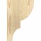Ekena Millwork Ridgewood Rough Sawn Corbel, Douglas Fir, 6"W x 8"D x 12"H COR06X08X12RID00RDF - alternate 2